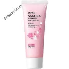 Laikou Sakura Sleeping Face Mask 80gm